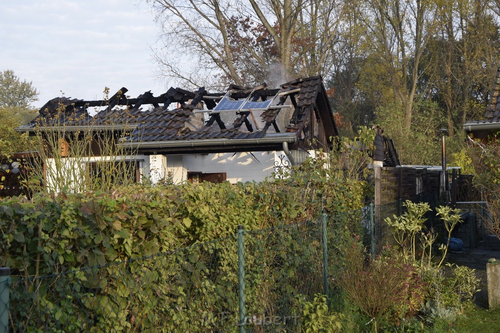 Feuer 1 brannten 3 Lauben Koeln Fuehlingen Kriegerhofstr P022.JPG - Miklos Laubert